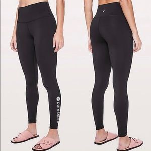 Lululemon Pure Barre Wunder Under leggings